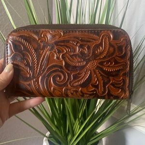 Patricia Nash tooled wallet